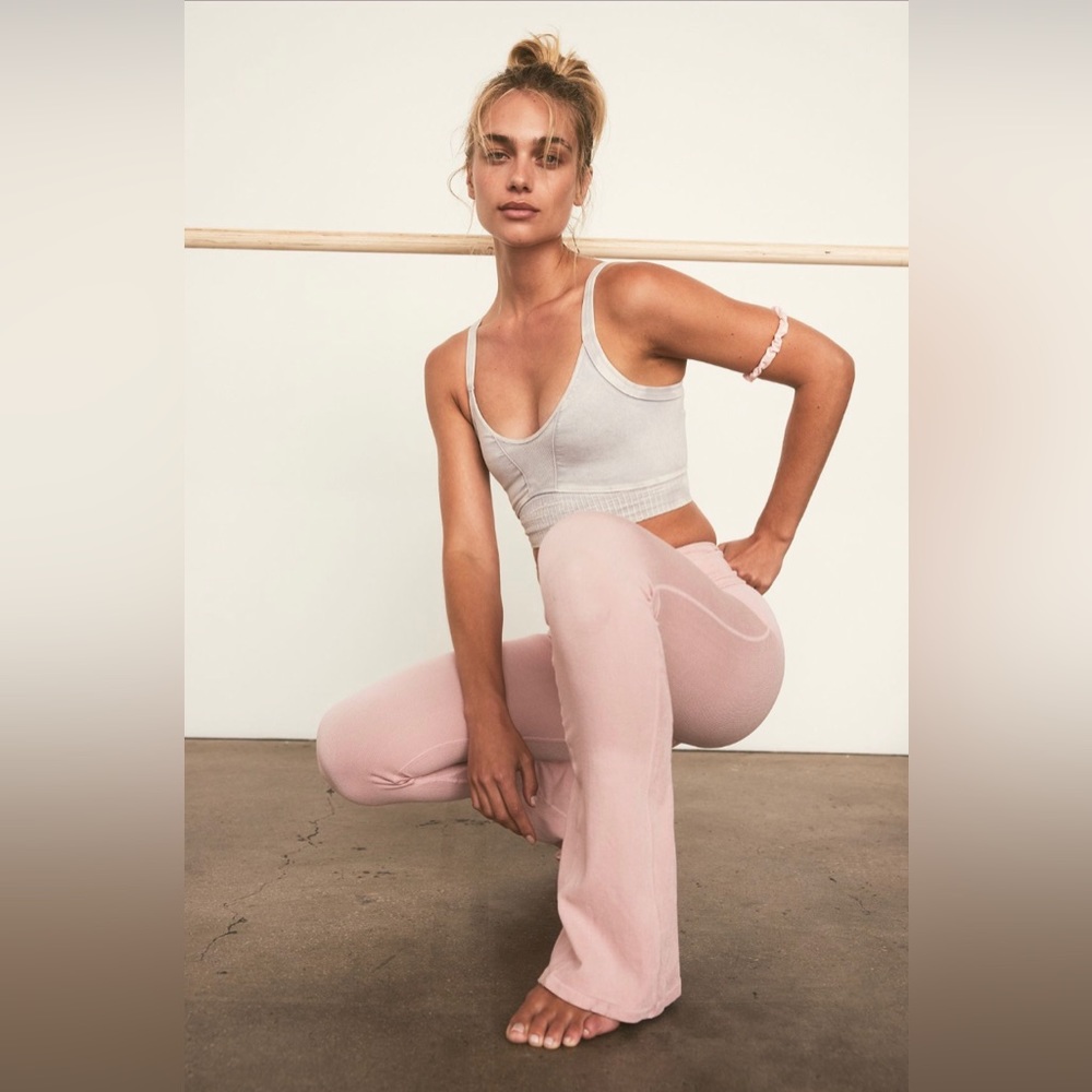 Free People Pink Leggings